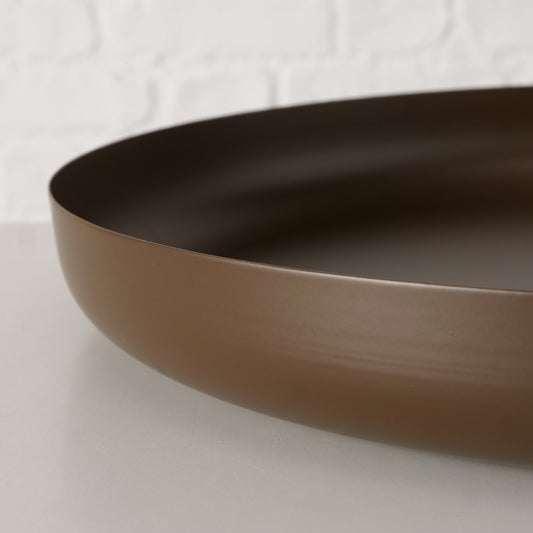 Boltze Deko-Tablett Sidan Ø 35cm