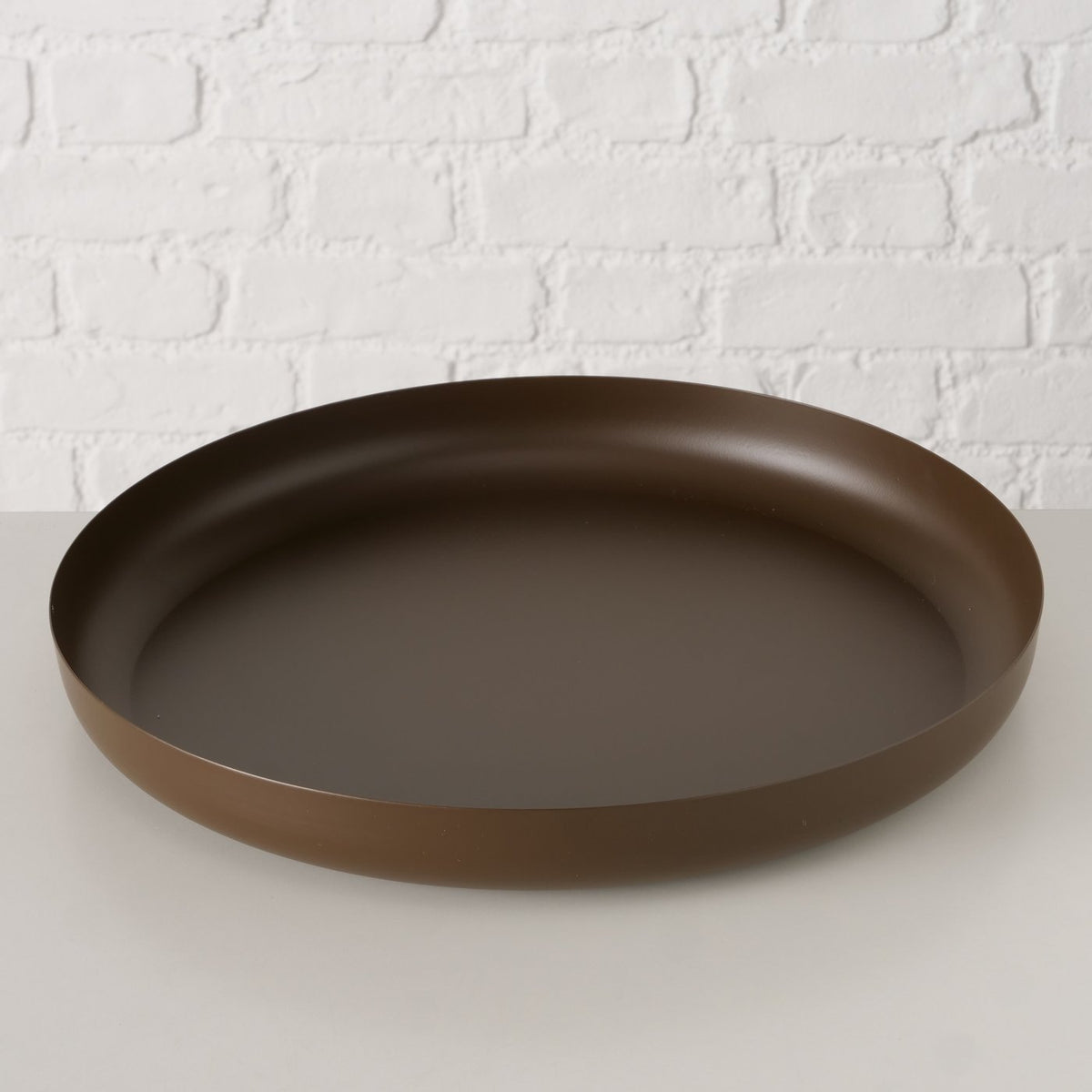 Boltze Deko-Tablett Sidan Ø 35cm