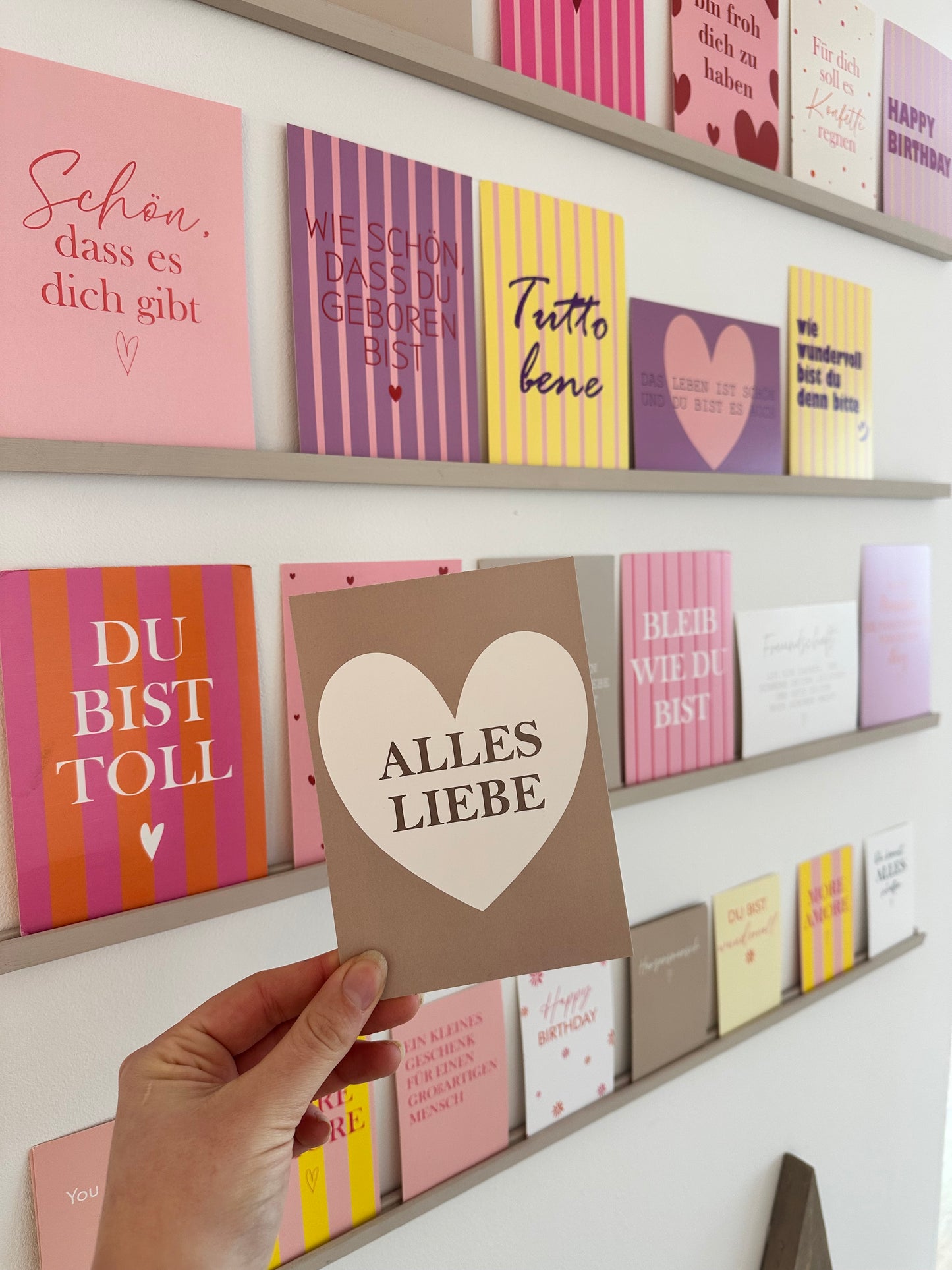 Postkarte Alles Liebe