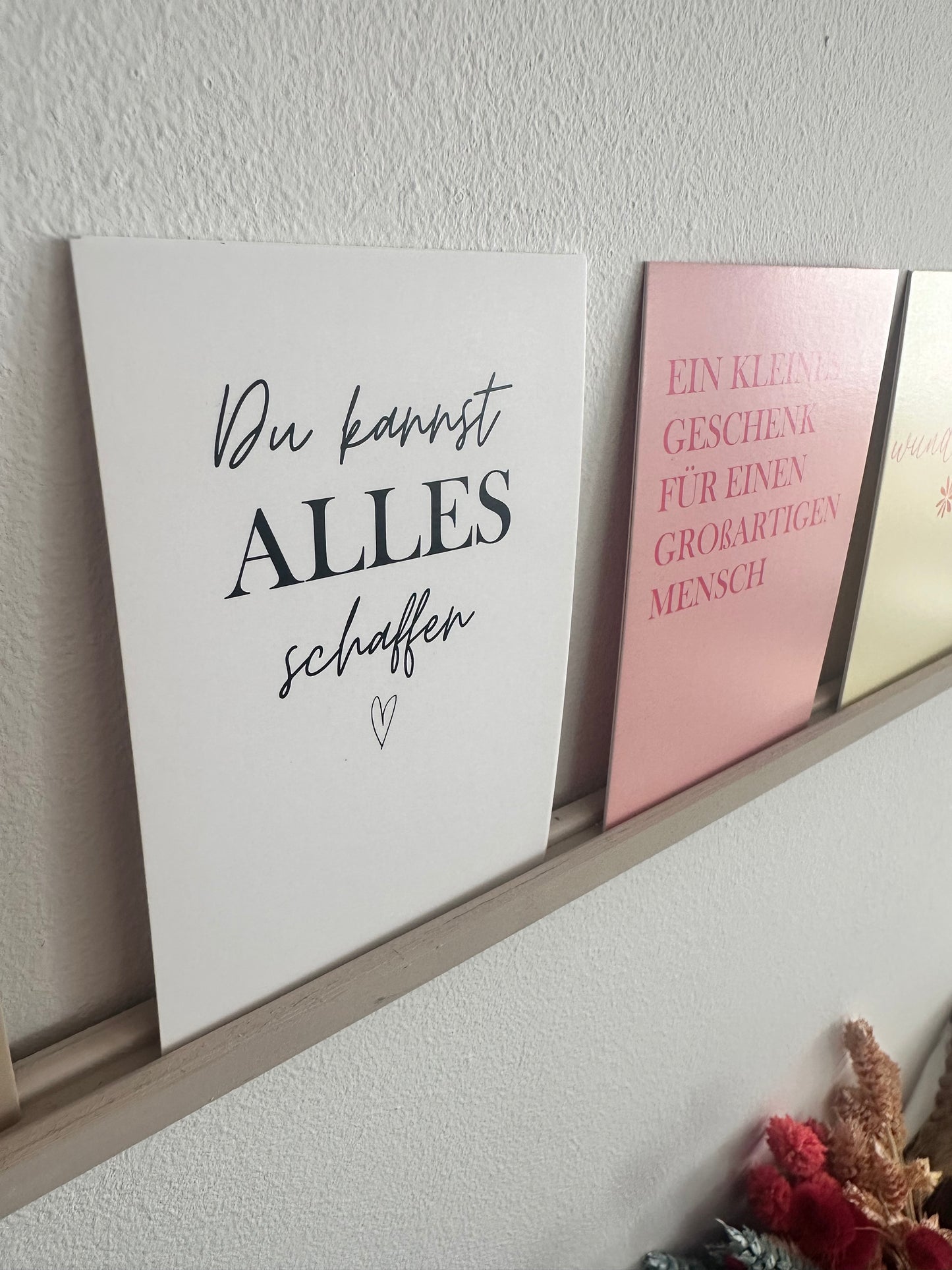 Minikarte "Du kannst alles schaffen"