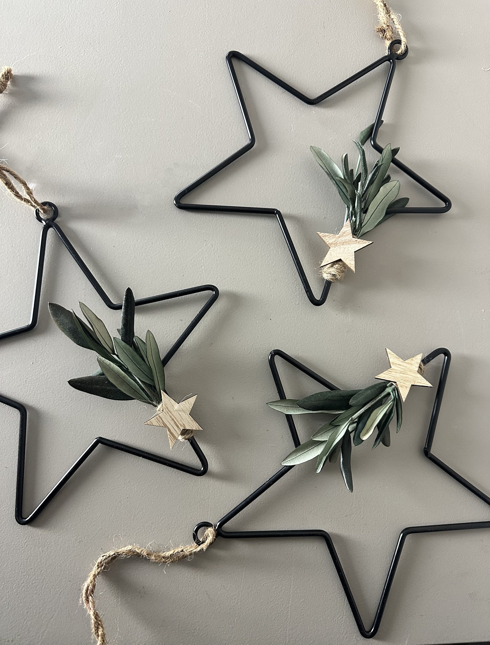 Stilvoller Metallstern als Dekoidee für Weihnachten oder das ganze Jahr