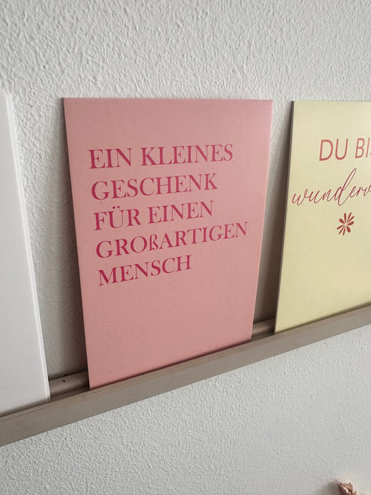 Minikarte "Ein kleines Geschenk"