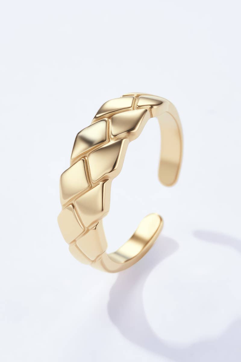 Edelstahlring Braid
