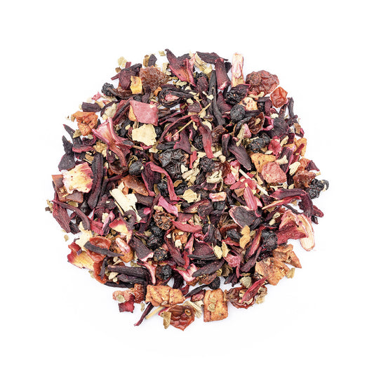 Handverpackter Früchtetee als Geschenkidee für besondere Menschen