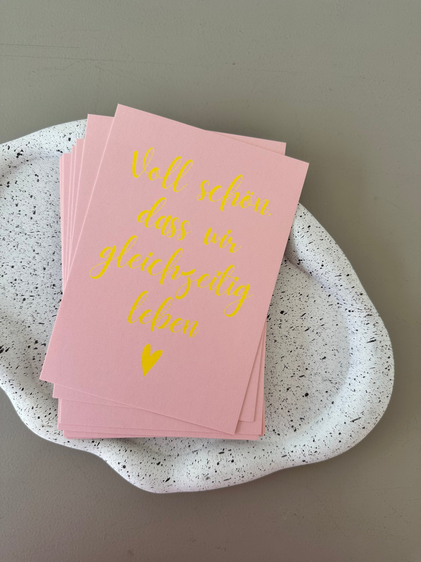 Postkarten Set Freundin