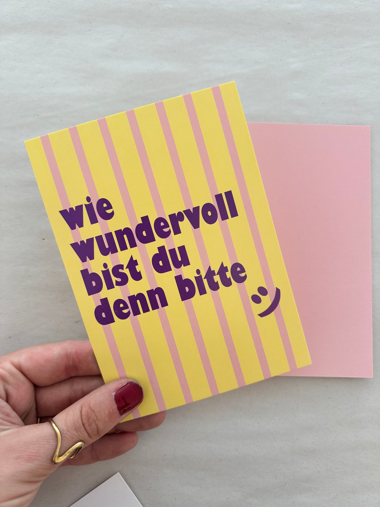Postkarten Set Freundin