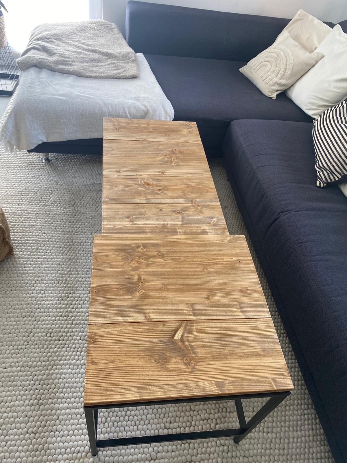 Holzbretter für Ikea Tisch Vittsjö - Wohnaccessoire