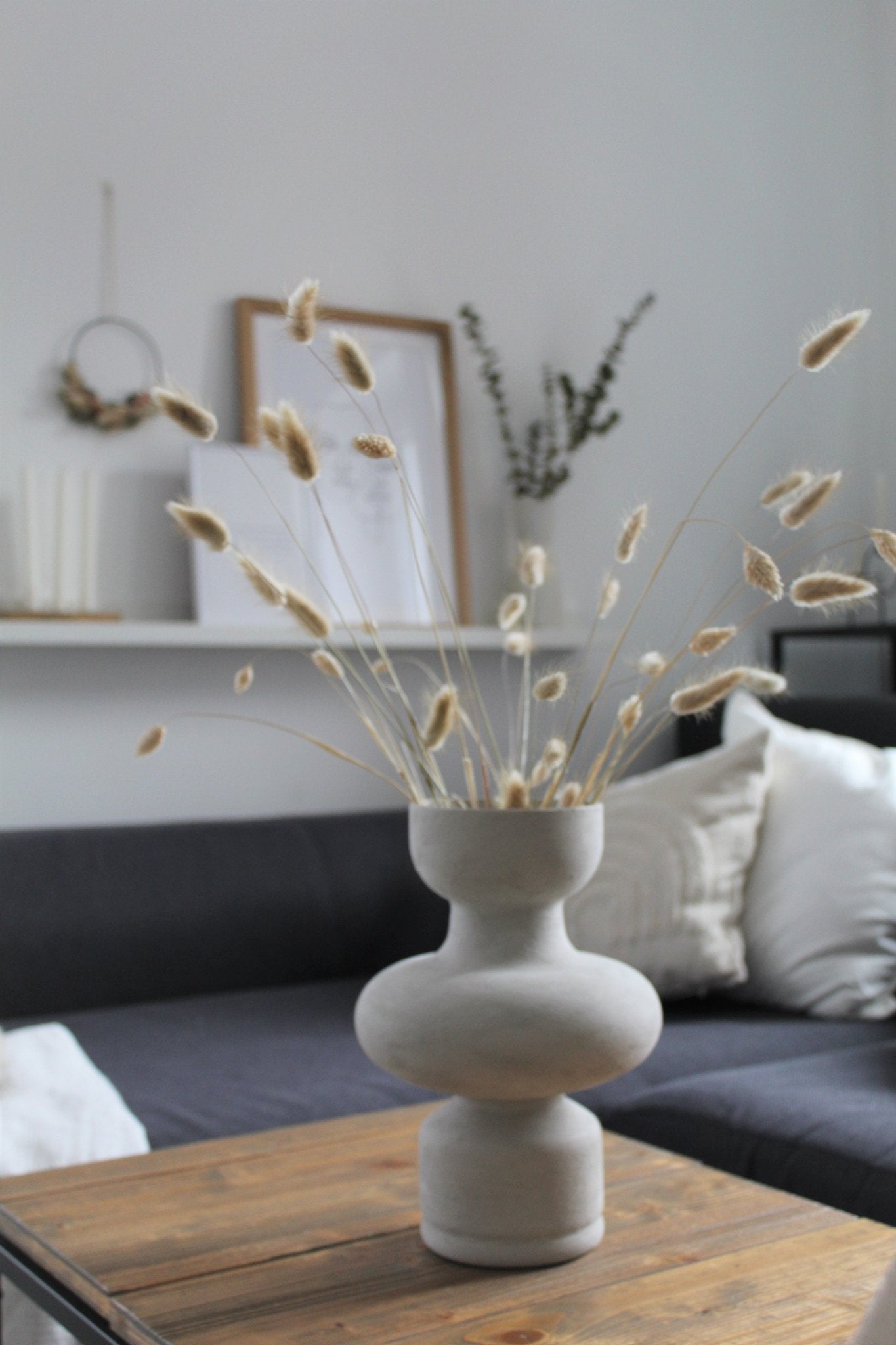 Lagurus natur beige - Trockenblumen