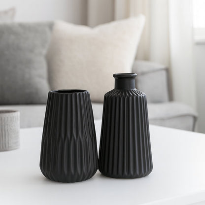 Vase Esko | schwarz