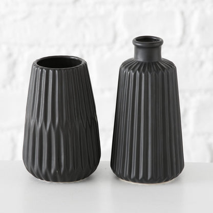 Vase Esko | schwarz