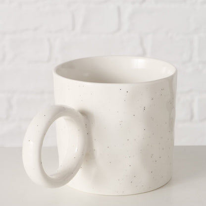 Keramikbecher mit positivem Spruch als stylisches Accessoire