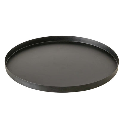 Boltze Deko-Tablett Ø 40 cm Rondella | schwarz | beige