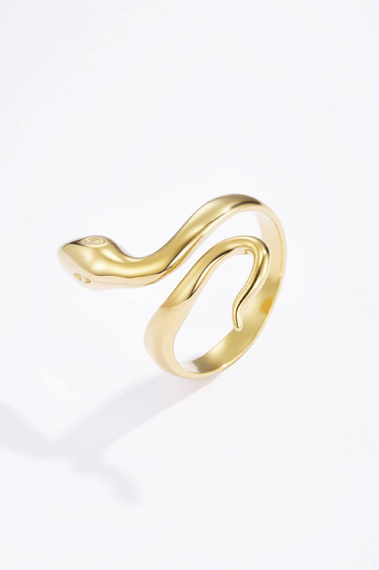 Edelstahlring Snake