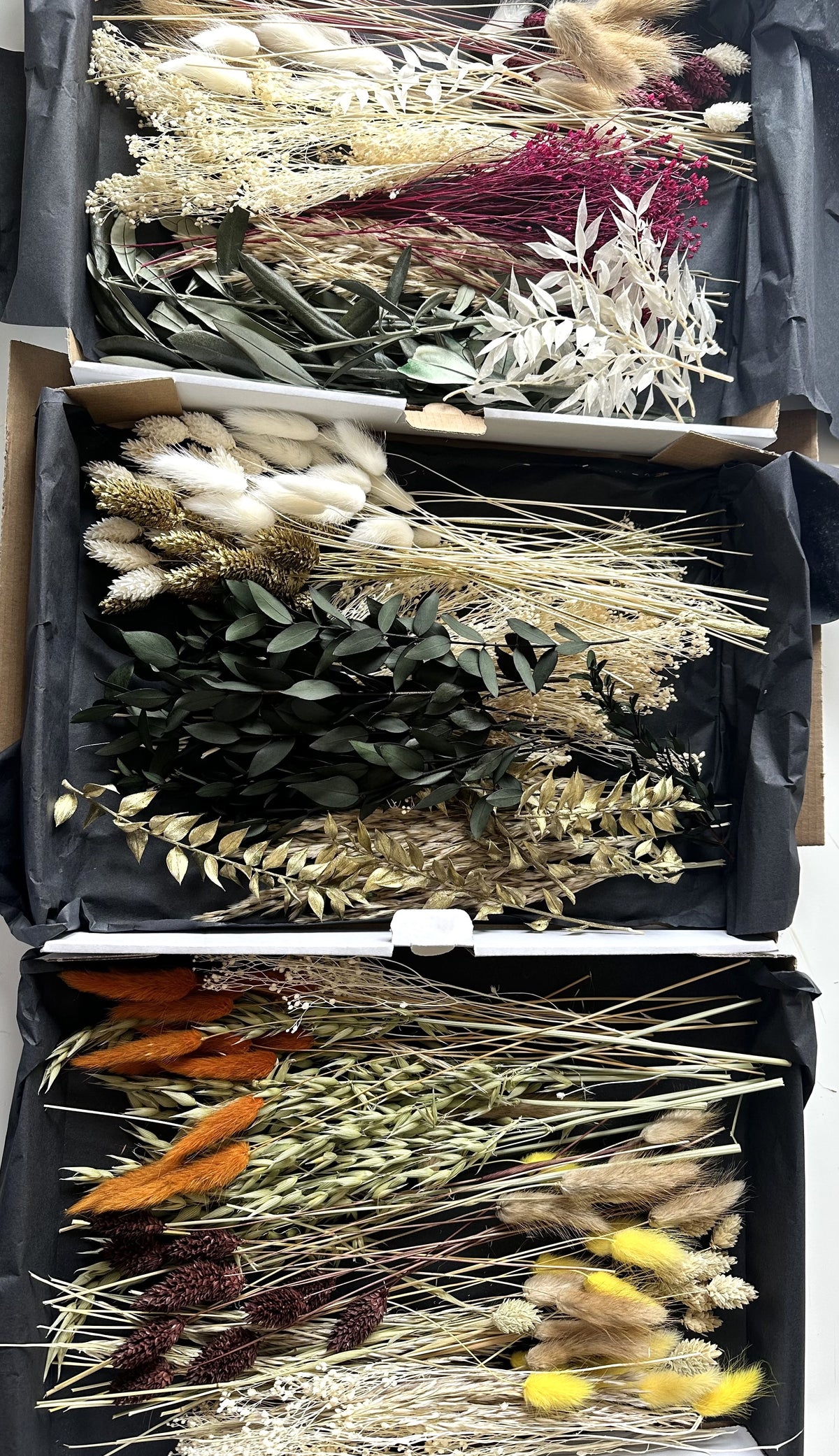 Trockenblumenbox Herbst- und Winteredition DIY Set