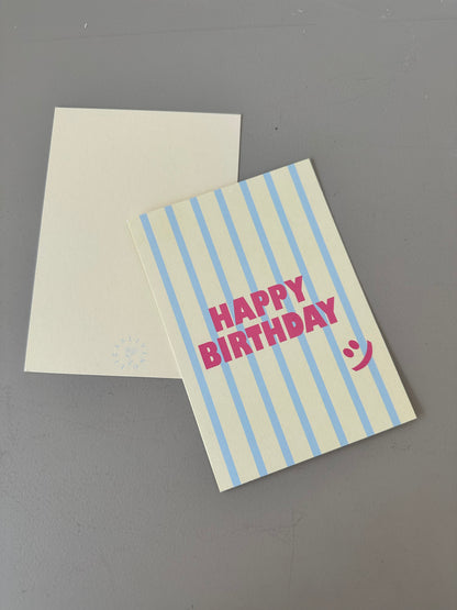 Postkarte Happy Birthday