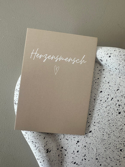 Minikarte "Herzensmensch"