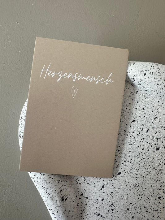 Minikarte "Herzensmensch"