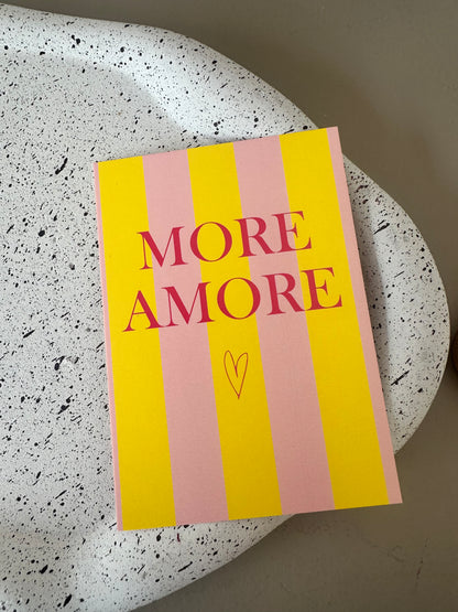 Minikarte "MORE AMORE"