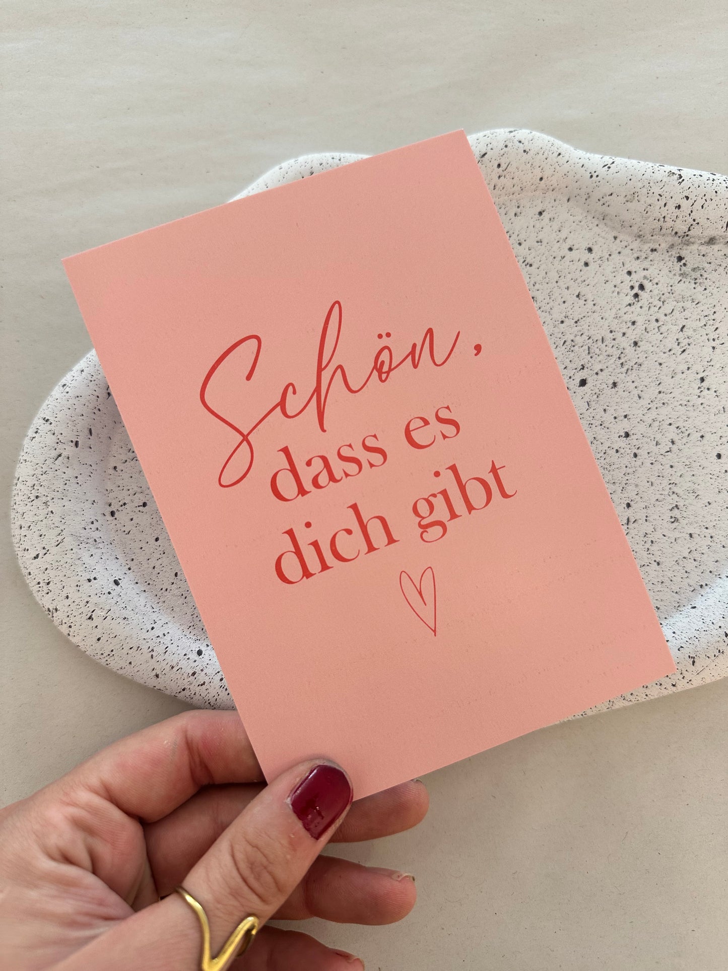 Postkarten Set Freundin