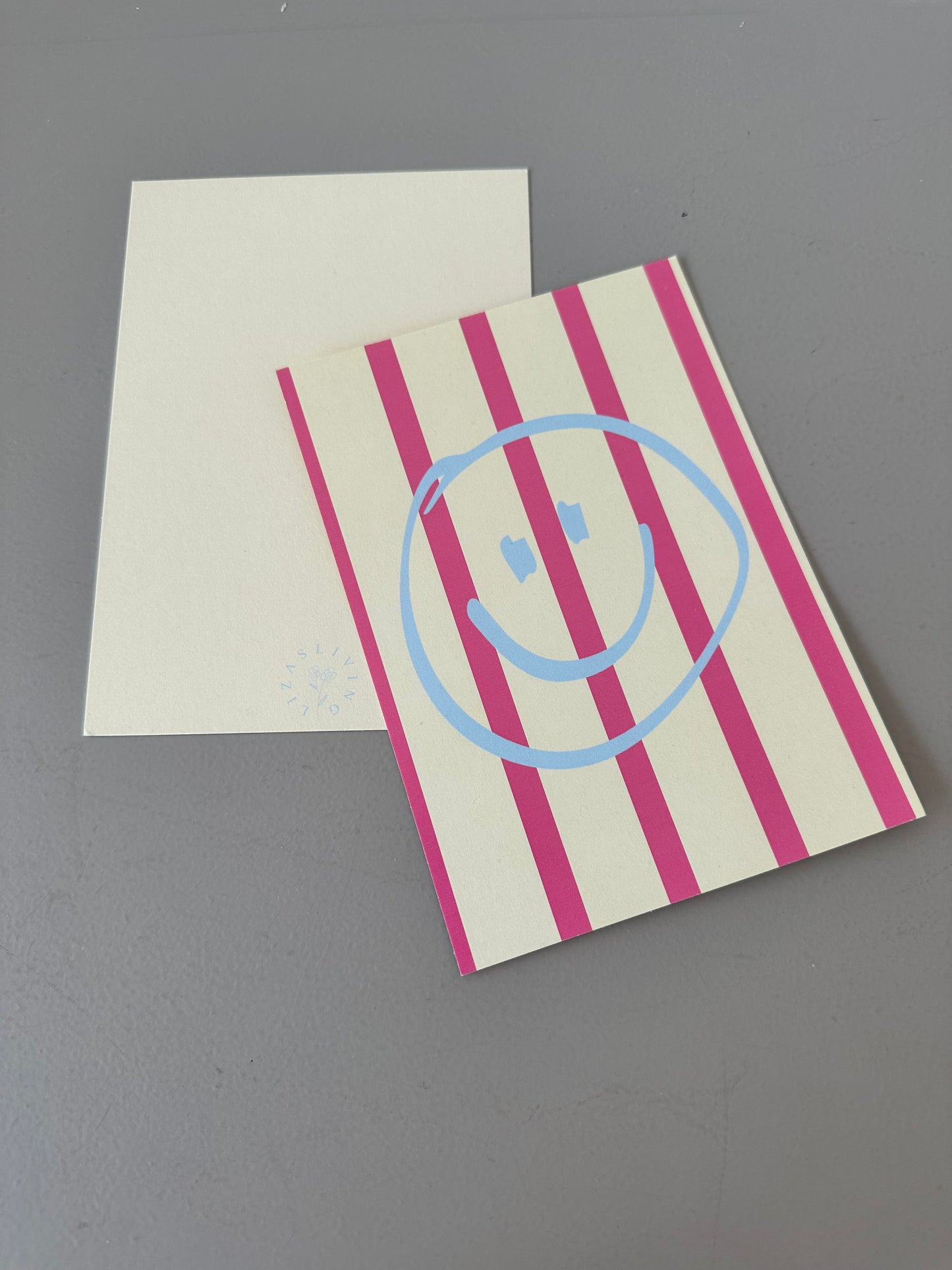 Postkarte smiley