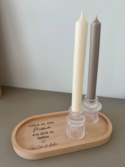 Persönliches Geschenk Muttertag Tablett