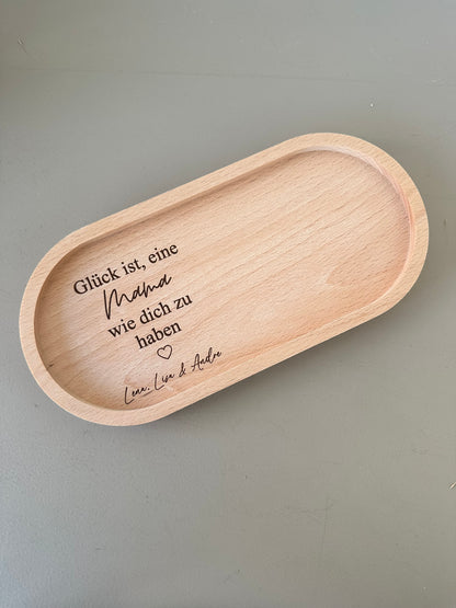 Persönliches Geschenk Muttertag Tablett