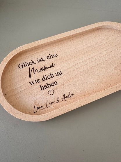 Persönliches Geschenk Muttertag Tablett