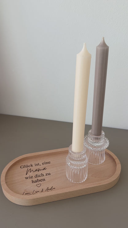 Persönliches Geschenk Muttertag Tablett