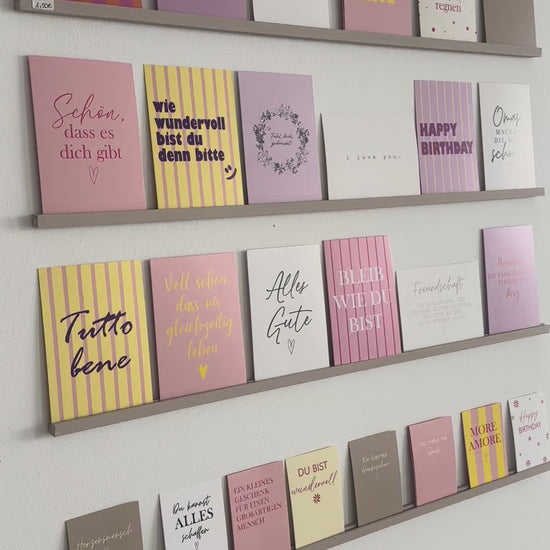 Liebevolle Grußkarte ‚Happy Birthday‘ als Geschenkidee für Freunde