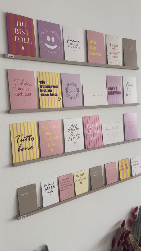 Liebevolle Grußkarte ‚Happy Birthday‘ als Geschenkidee für Freunde
