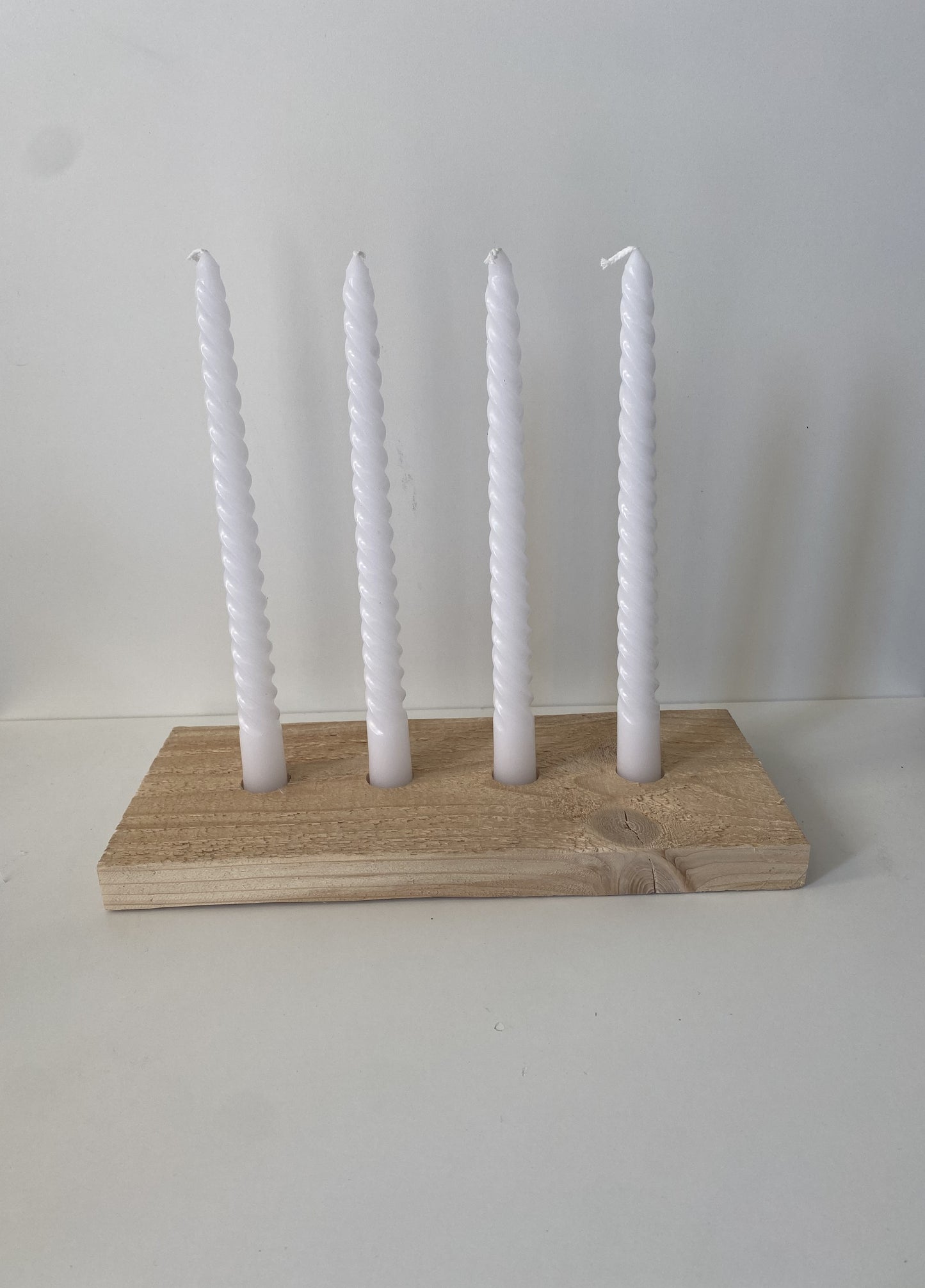 Candle board made from recycled wood | advent wreath