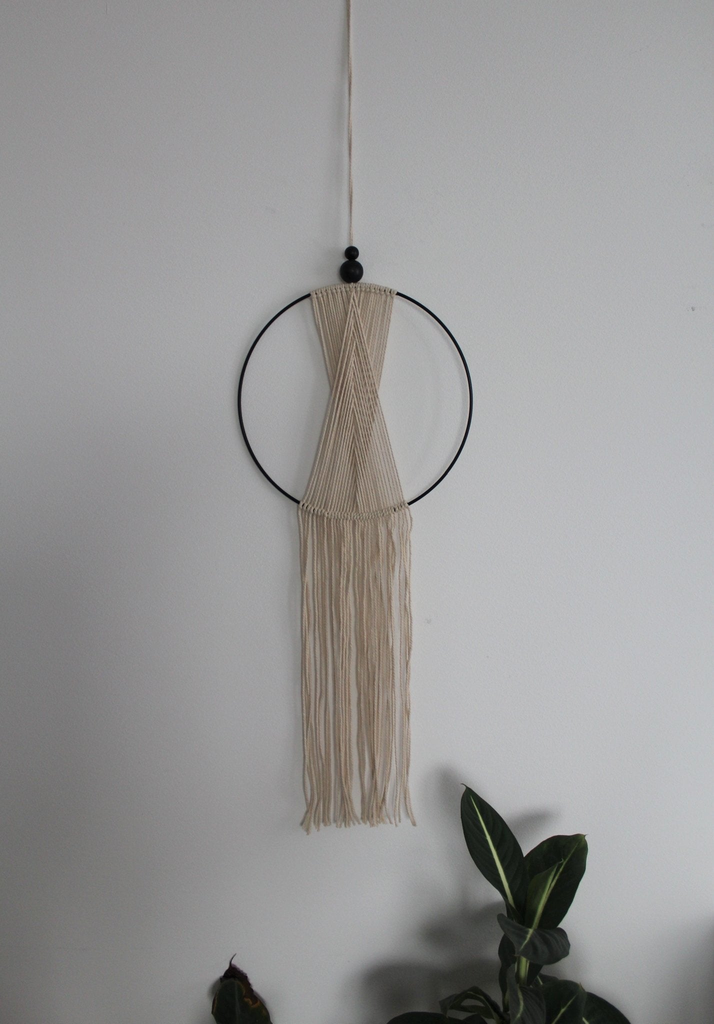 DIY-Set - Wandbehang Makramee Ring - DIY