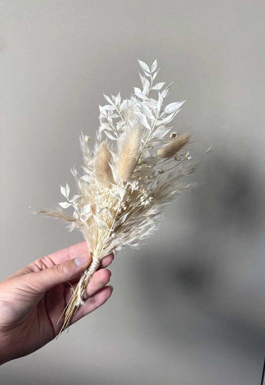 Kleiner Trockenblumenstrauß boho - Trockenblumen